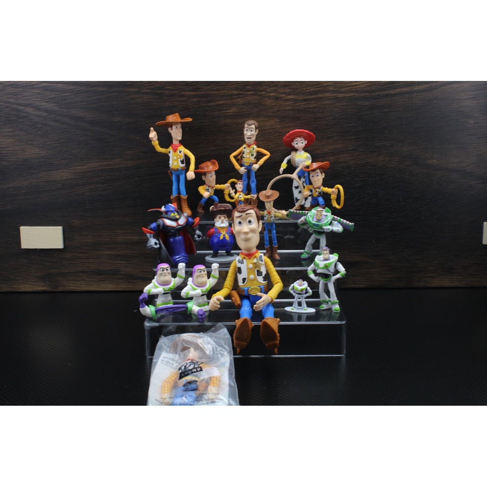 Disney Pixar Toy Story Figure Lot Woody Buzz Lightyear Jessie Zurg Burger King